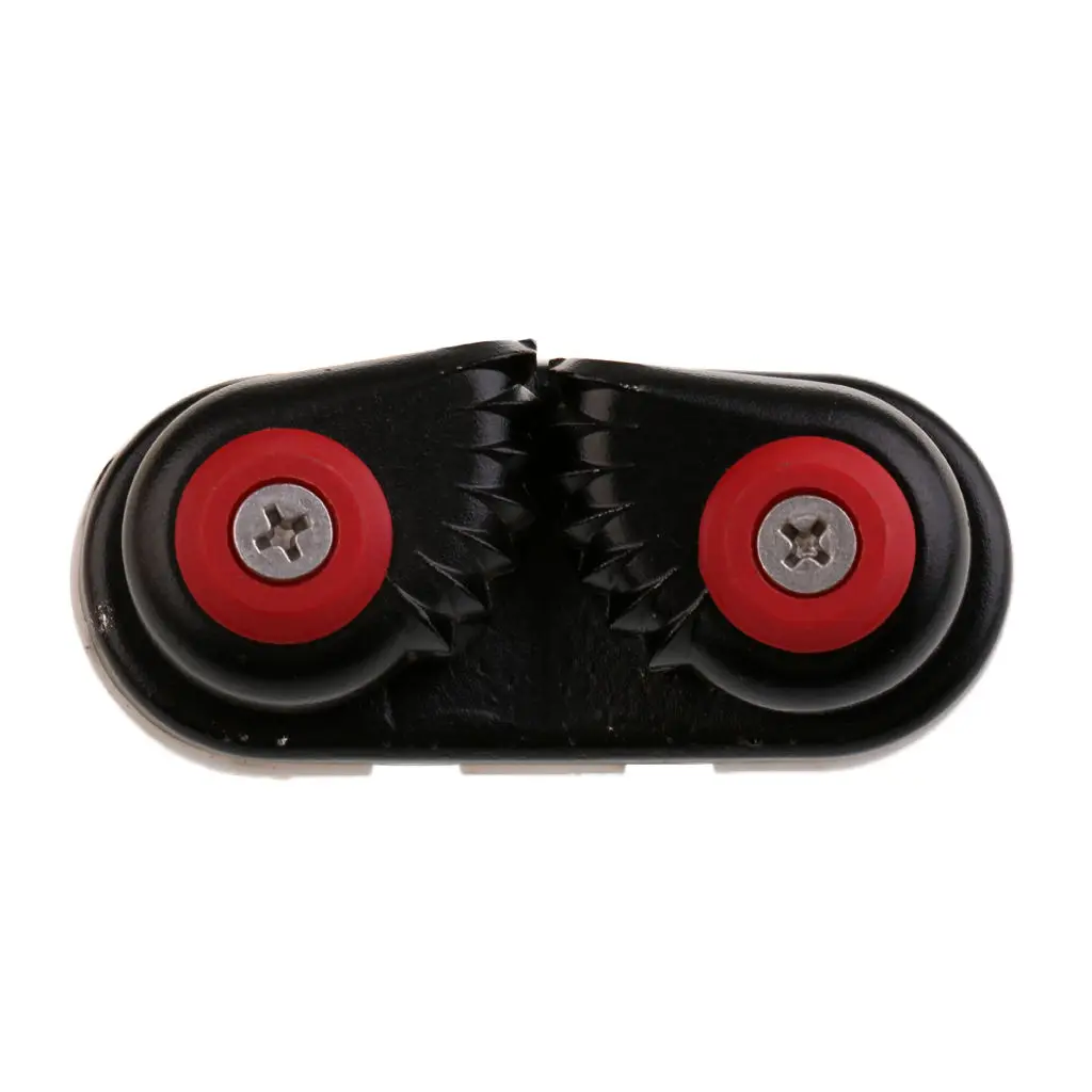

Black Boat Sailing Sailboat Ball Bearing Cam Cleat - ABS Plastic