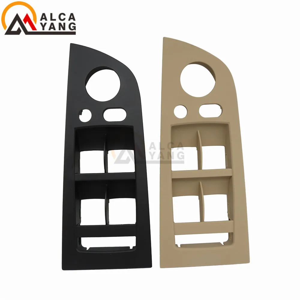 

Black or Beige Plastic Driver Window Mirror Switch Control Panel Unit Car Styling Replacement Parts for BMW E90 E91 325i 328i