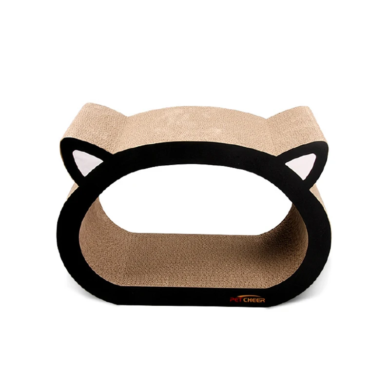 

Когтеточка для когтей кошачья игрушка износостойкая устойчивая к царапинам гофрированный бумажный кошачий скребок кровать