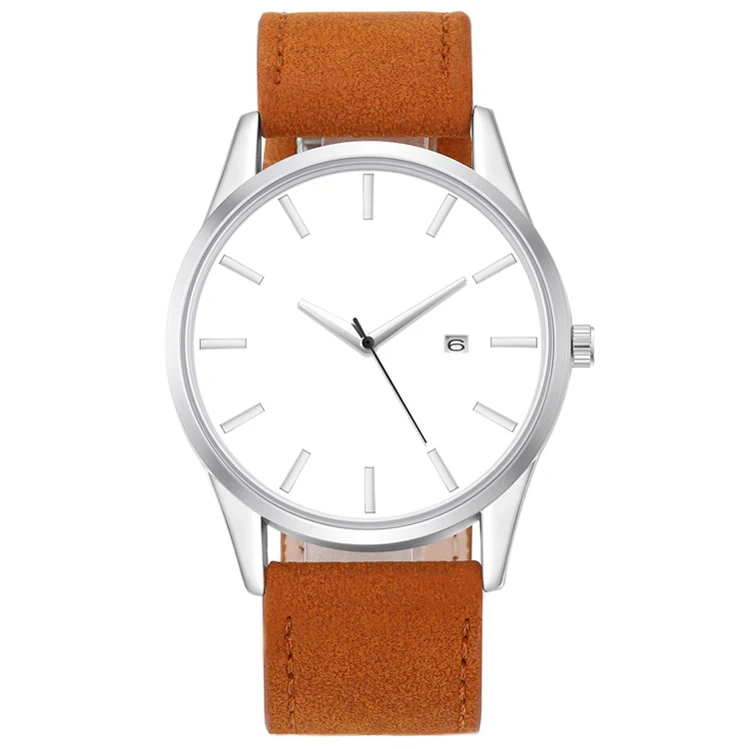 Новинка, роскошные Брендовые мужские спортивные часы, мужские кварцевые часы, мужские армейские военные кожаные Наручные часы, мужские часы