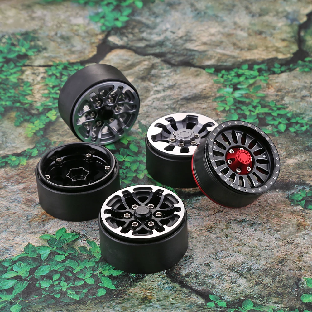 

4 шт., металлические колесные диски с гайкой, 1,9 дюйма