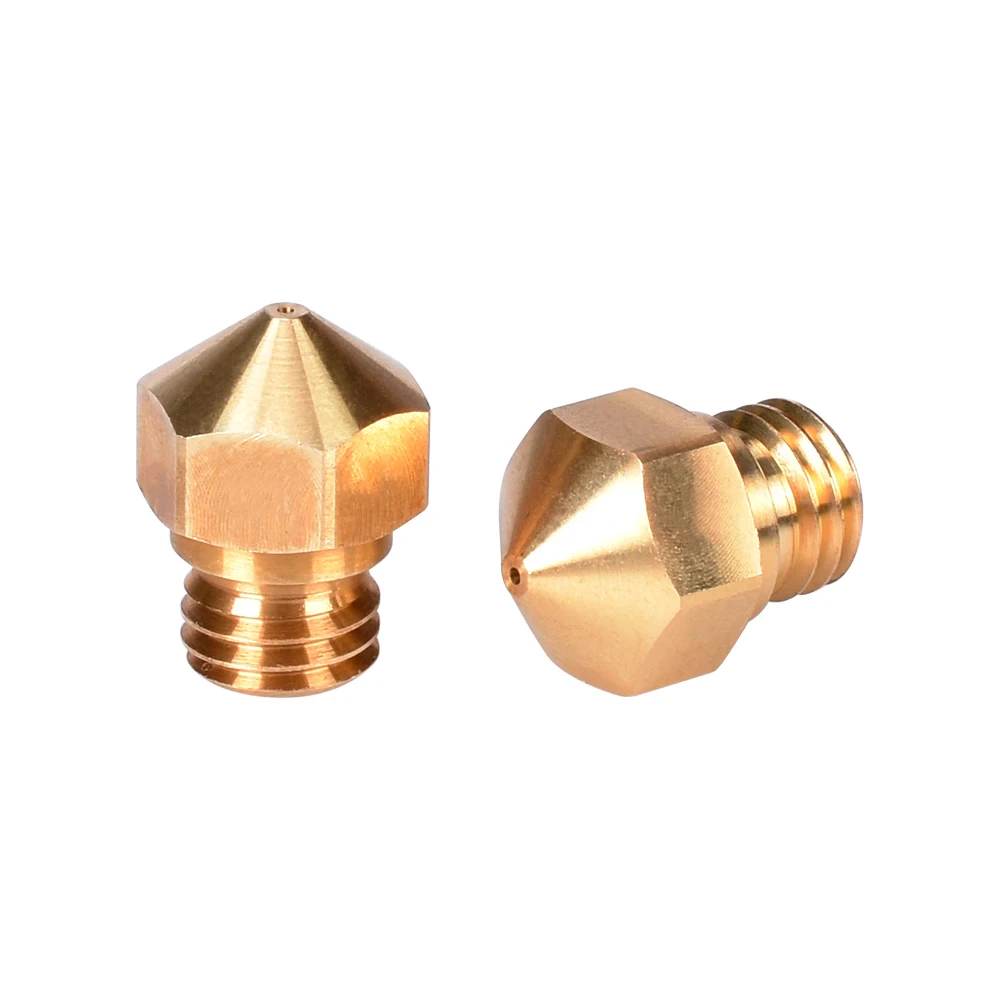Латунная насадка MK10 высокого качества резьбовые детали для 3D принтера M7 нити 1 75