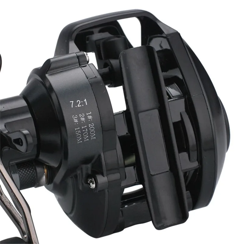 

LidaFish full metal wire cup micro-object explosion-proof magnetic brake 19+1BB left and right hand drop wheel fishing reel