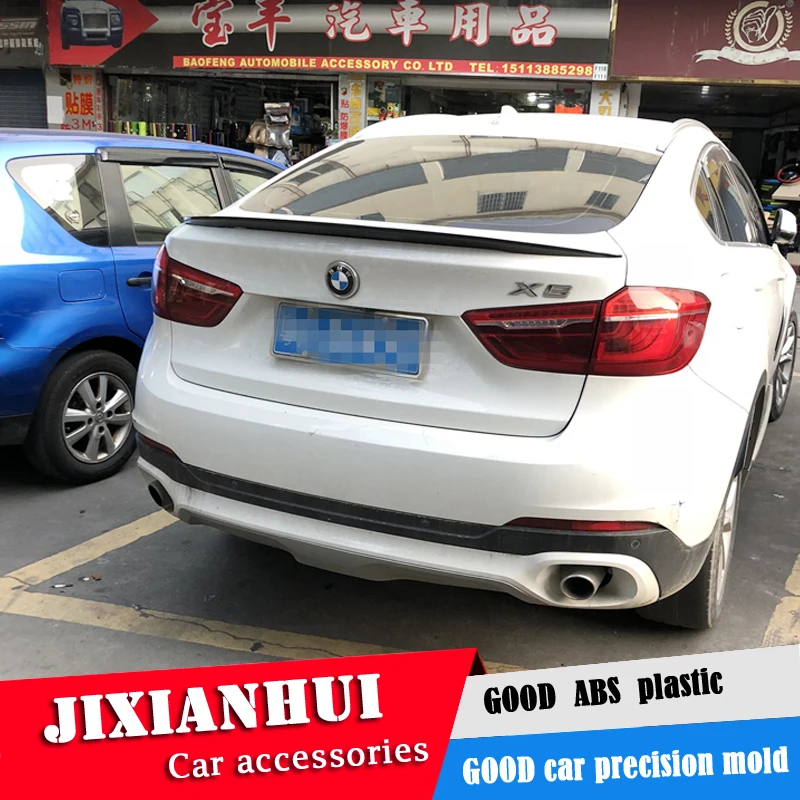 Спойлер для F16 X6 2015-2017 BMW series спойлер из АБС-пластика Автомобильный задний цветной