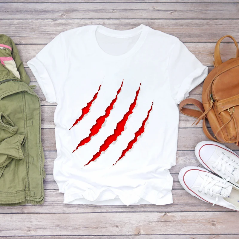 

Summer Fingernail Nail Art Love Ladies Print Lady T-shirts Top T Shirt Ladies Womens Graphic Female Tee T-Shirt Women 2020