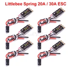 FVT LITTLEBEE BLlheli-s SPRING 20A 2-4S  30A 2-6S ESC поддерживает Mulitshot DSHOT Oneshot42 OneShot125 для Martian 220 Multicopter