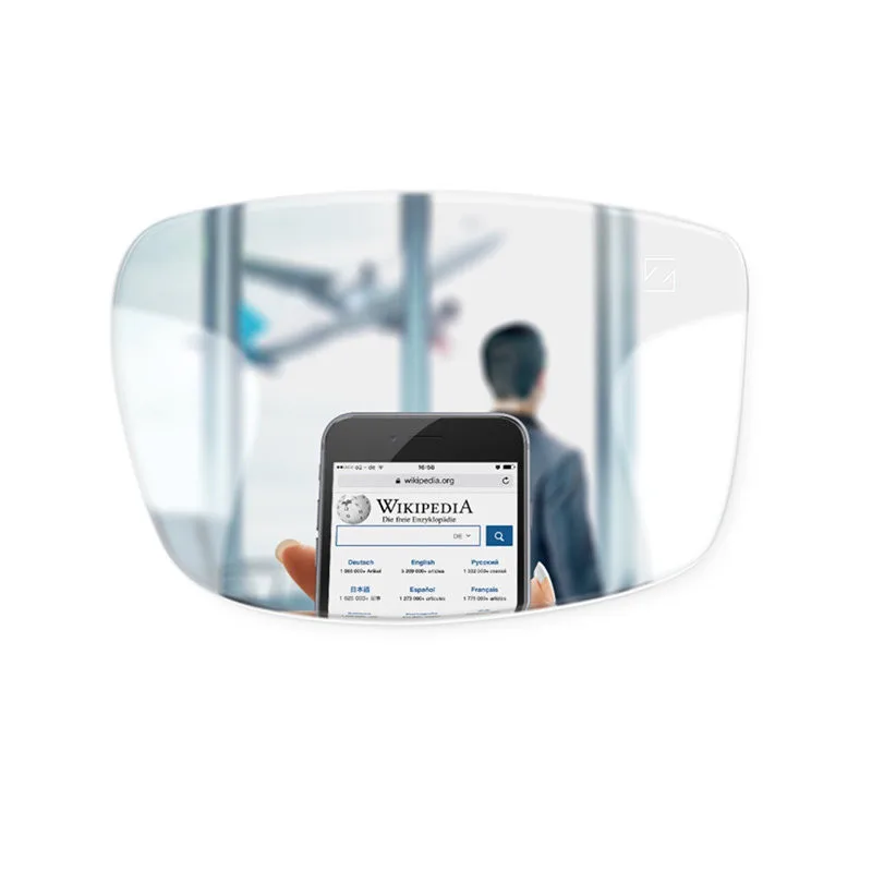 Chashma Gradient Color Progressive Lenses 1.61 Index MR-8 Bifocal Tint Prescription Recipe Anti Resistance Glass | Аксессуары для