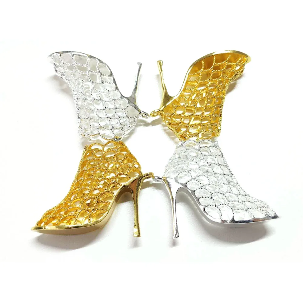 

10pcs high heel shoe charms for women DIY jewelry accessories S15