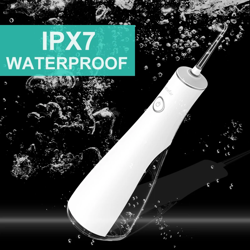 Ирригатор для полости рта Seafar Аккумуляторный с USB 3 режима 200 мл|Ирригаторы рта| |