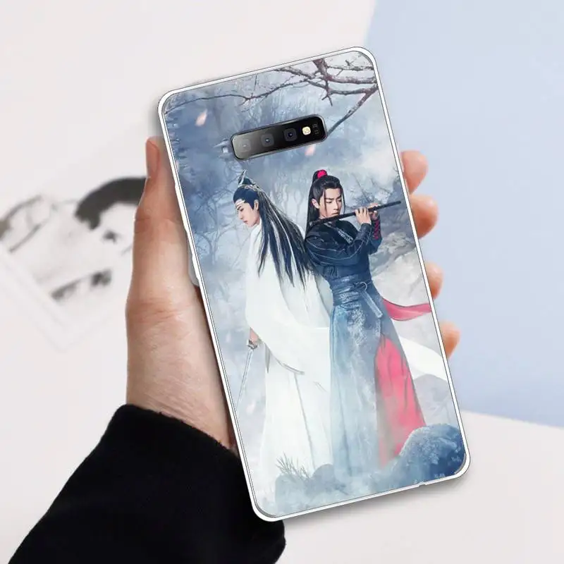 

The Untamed chenqingling wangyibo xiaozhan Phone Case Transparent For Samsung Galaxy A 71 21s S note 8 9 10 plus 20 ultra