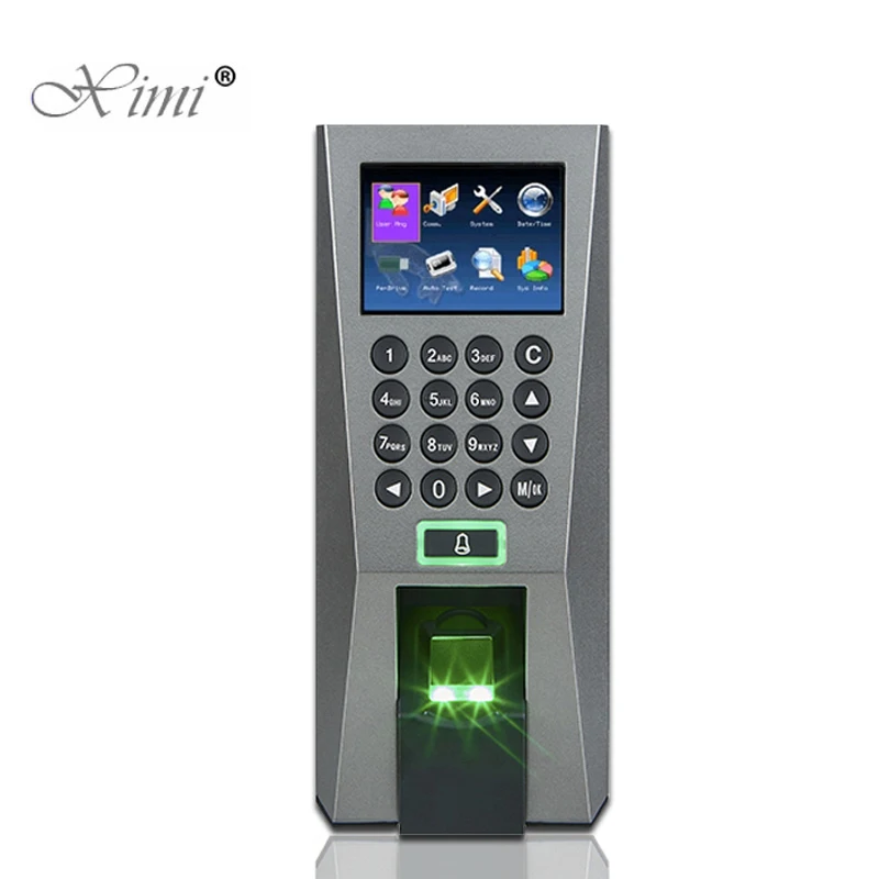 

ZK F18 TCP/IP USB Linux RFID Card Biometric fingerprint persons recognition access control systems with digital keyboard devices