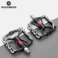 rockbros bicycle pedals sealed bearings mtb pedals wide platform mountain bike flat cycling pedales bicicleta accessories parts