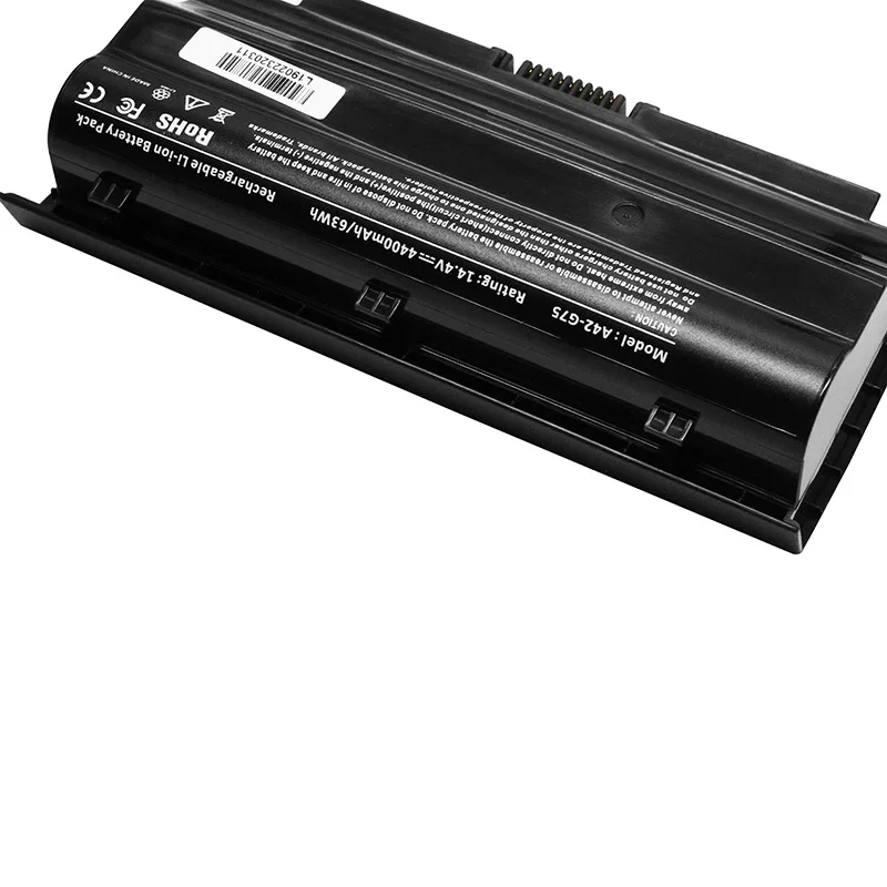 Apexway 4400 мАч 14 8 в ячеек Аккумулятор для ноутбука ASUS G75 G75VW G75V3D G75V G75VX G75VM3D G75VM G753D G75VW3D |