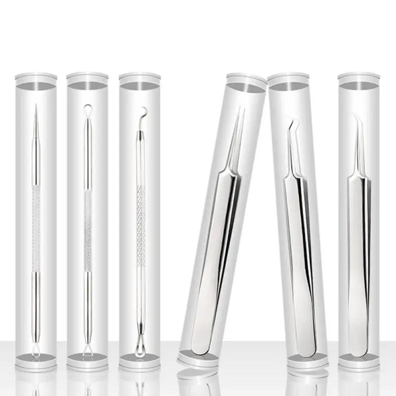 1 шт. уход за кожей Нержавеющая сталь для удаления черных точек прыщей зажим