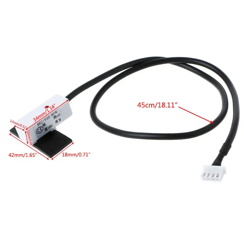 Non-contact Water Liquid Level Sensor Switch Detector for Pipe Tank DC5-12V NPN | Инструменты