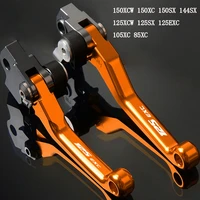cnc motorcycle dirtbike motocross pivot brake clutch levers handle for 150xcw 150xc 150sx 144sx 125xcw 125sx 125exc 105xc 85xc