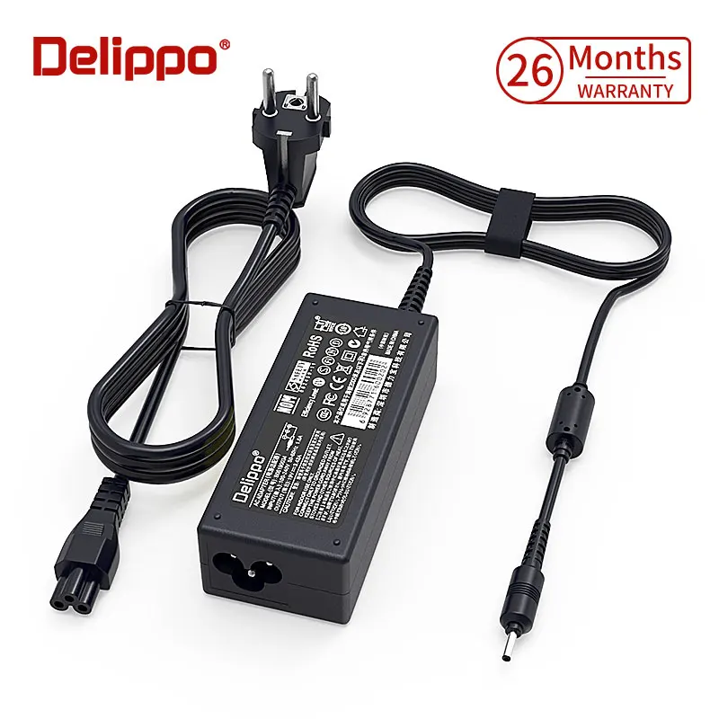 

65W 19V 3.42A AC Power Adapter Charger For Acer Aspire PA-1450-26 C720 C720P PA-1650-80 3.0*1.1mm Delippo