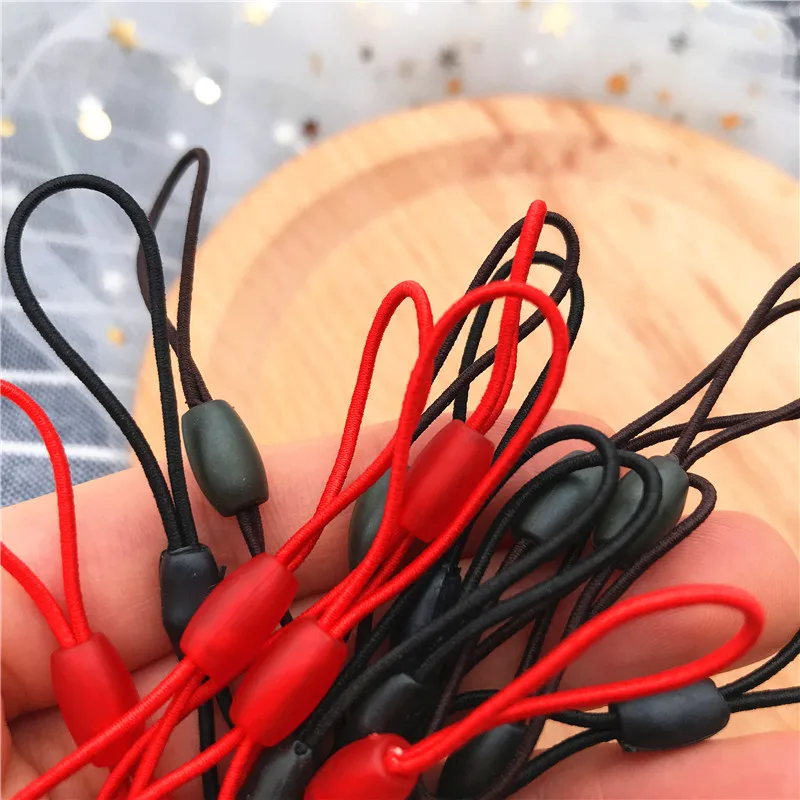 5 шт./лот шнур Lariat шнуры вставку внутрь эластичного ремешка брелки для ключей