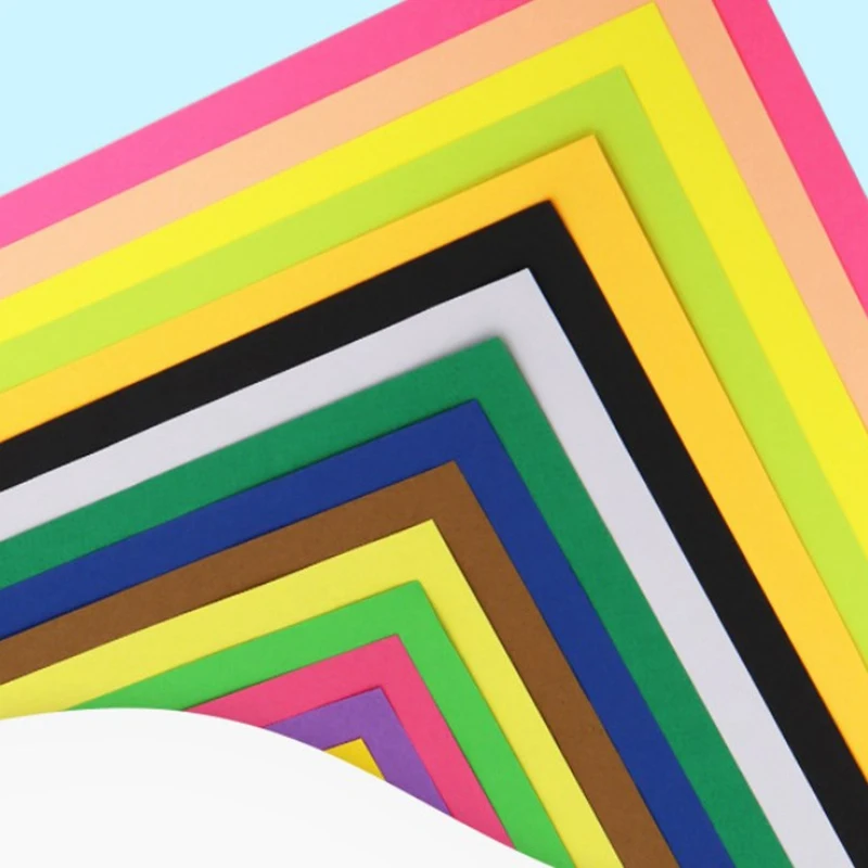 A4 цветная копировальная бумага белый двусторонний цветной ручной складной DIY