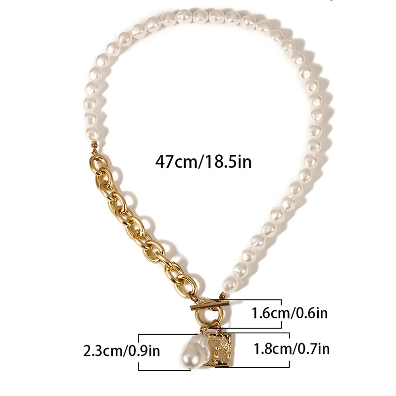 

Fashion Women Pearl Hollow Out Chain Relief Pendant Choker Necklace Jewelry Gift