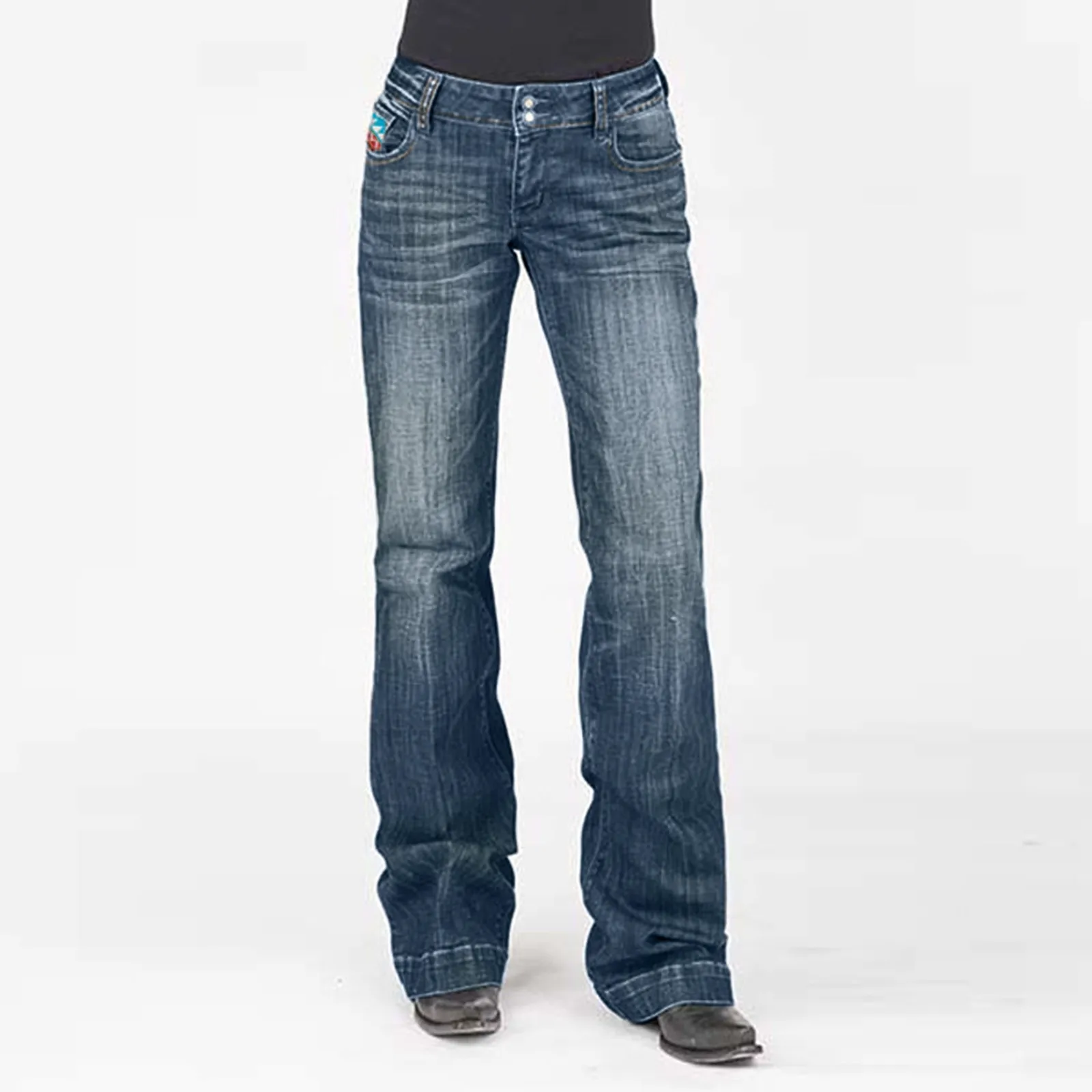 

Vintage Skinny Four Buttons High Waist Pencil Jeans Women Slim Fit Stretch Denim Pants Full Length Denim Tight Trousers