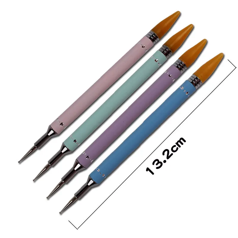 

Double-Headed Spot Drill Crayons Gradient Metal Rod Dual-Purpose Spot Drill Pen Buffing Cream Pen Factory Outlet