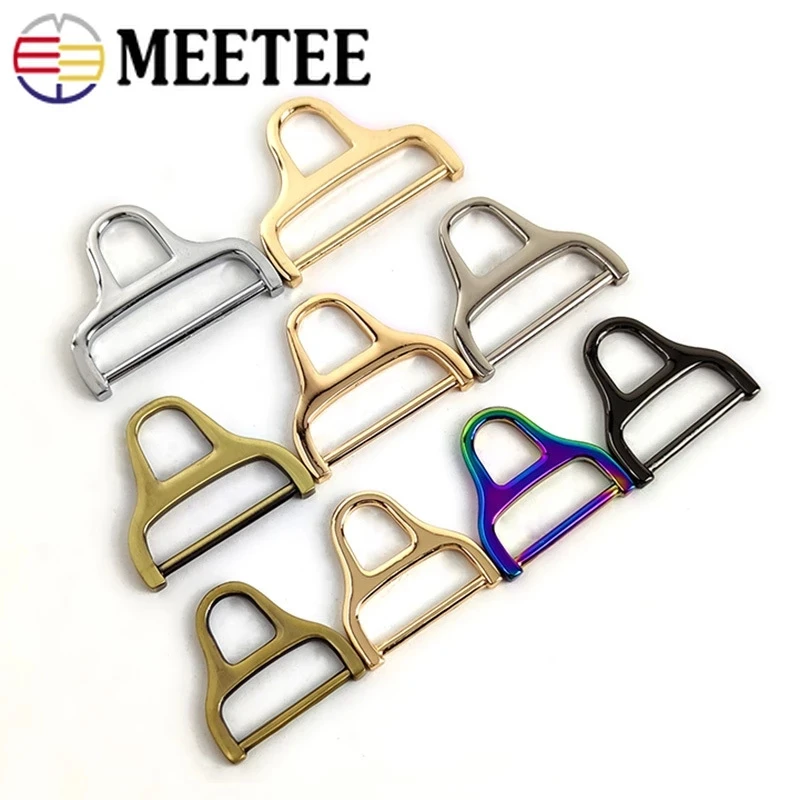 Металлические пряжки Meetee 5/10 шт. 25/31/38 мм для сумок боковой зажим сумки