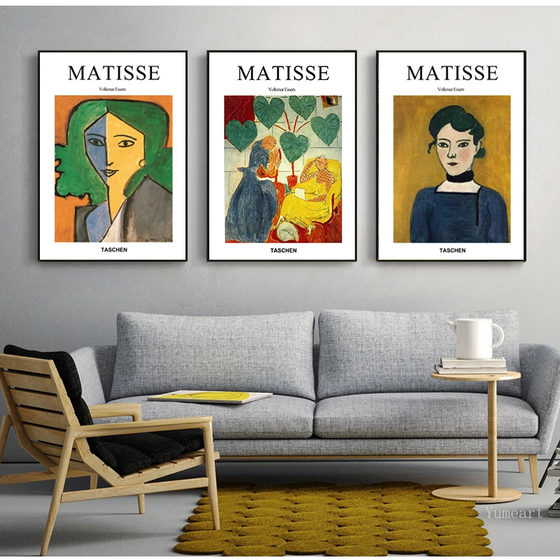 Модные художественные плакаты и принты Анри Матисс художественная живопись