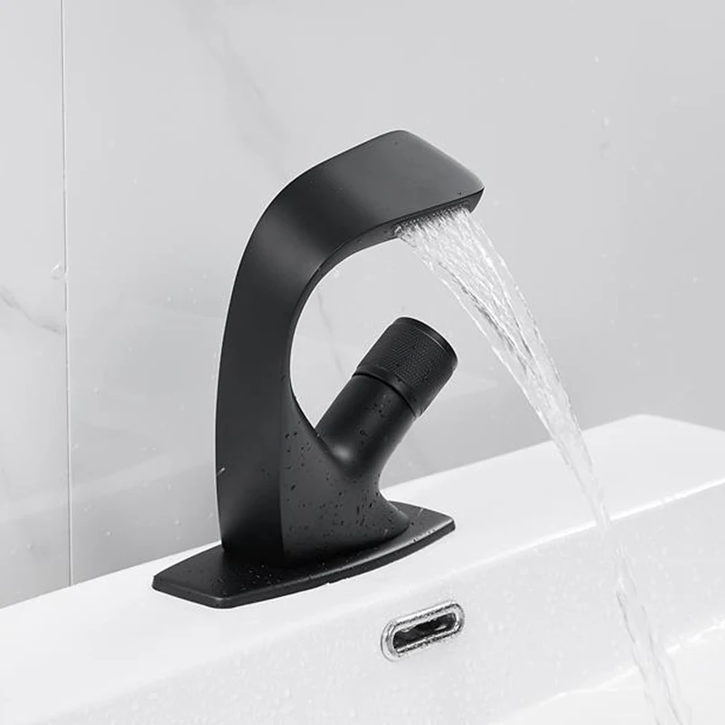 Смеситель для ванной комнаты Azeta AT7816GY Многоцветный кран раковины крепление на