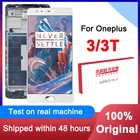 Новый OLEDоригинальный AMOLED дисплей 5,5 ''Замена для Oneplus 3 ЖК-дисплей сенсорный экран для OnePlus 3T A3000 ЖК-панель