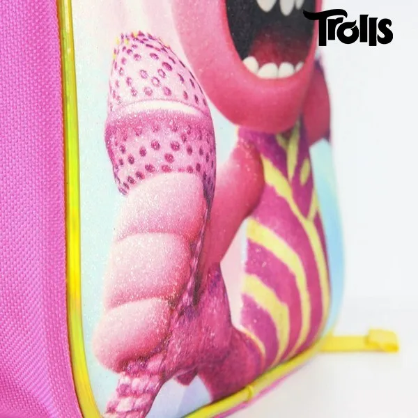 3D детская сумка тролли розовый | Багаж и сумки