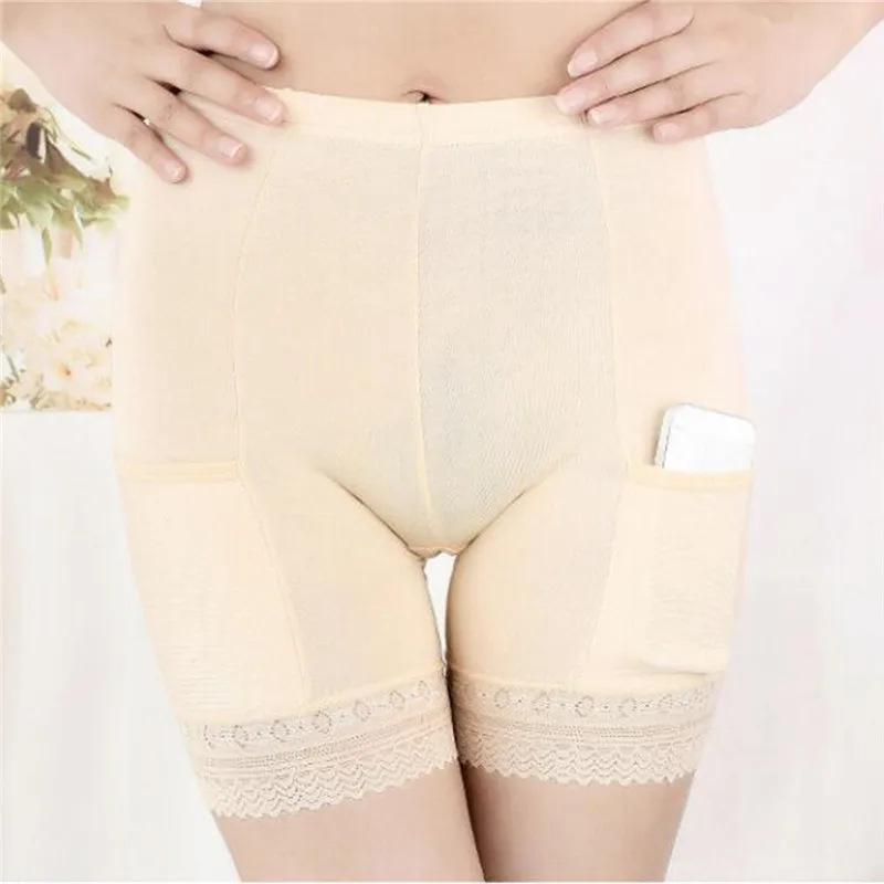 Весна и лето женские безопасные Короткие штаны с пакетом высокой талией короткие