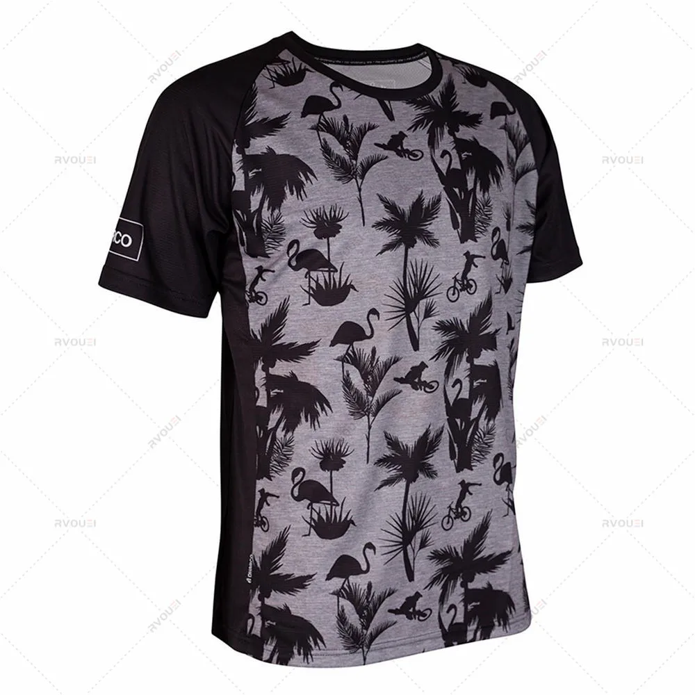 

New 2021 Mountain Bike Team Downhill Jersey MTB Offroad DH Fxr Bicycle Locomotive Shirt Cross Country Mountain DHARCO Jersey