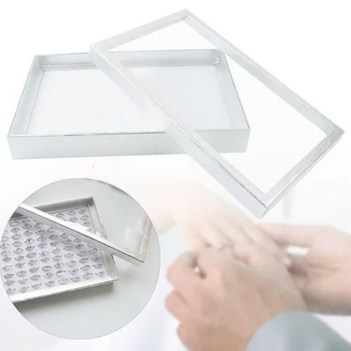 Практичное хранение ювелирных изделий регулируемый пластиковый ящик для