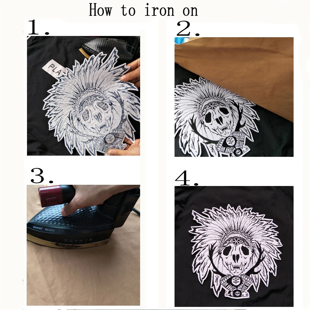 Байкерская нашивка для поддержки куртки Байкерский значок в стиле панк с