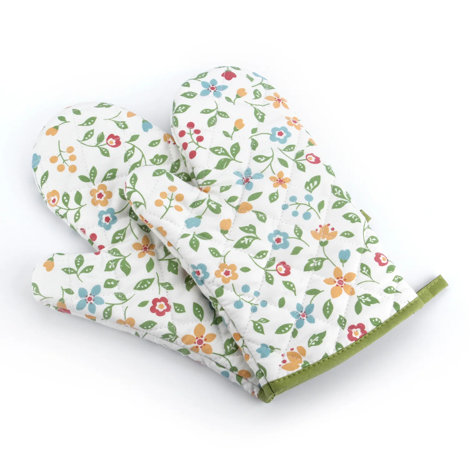 

Japan Series: Thickened microwave oven anti-hot gloves Japanese flower oven insulation gloves