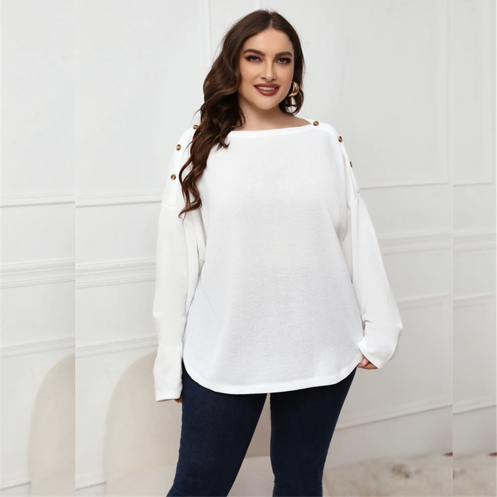 

Новинка Весна 2022, Лидер продаж, европейский и американский стиль, женский топ с вырезом лодочкой и длинным рукавом