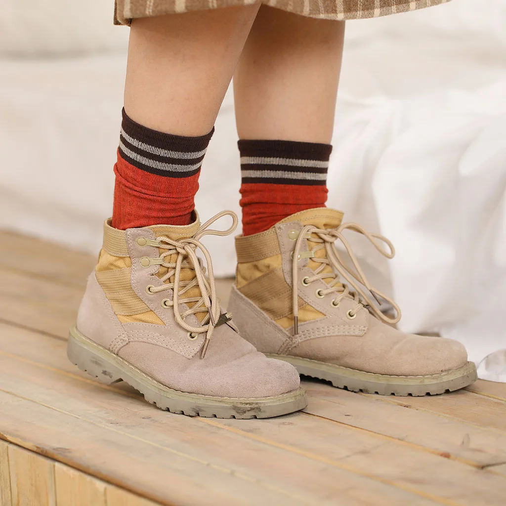 Женские новые носки в японском стиле мори Ретро 7 пар носков Новинка ультратонкие