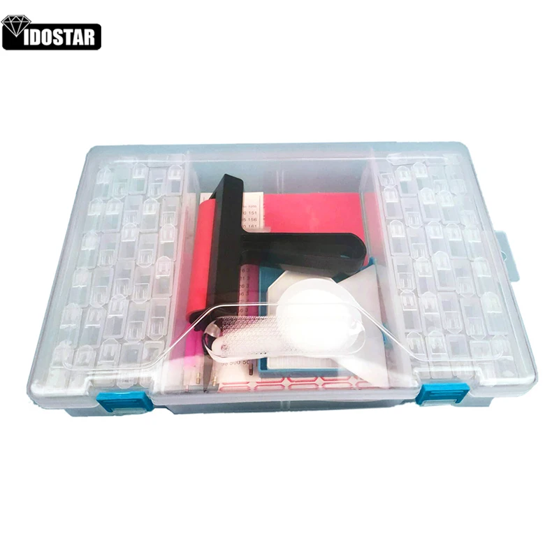 25/64 слотов сетки для хранения стикеры ящик инструмента алмазная живопись вышивка