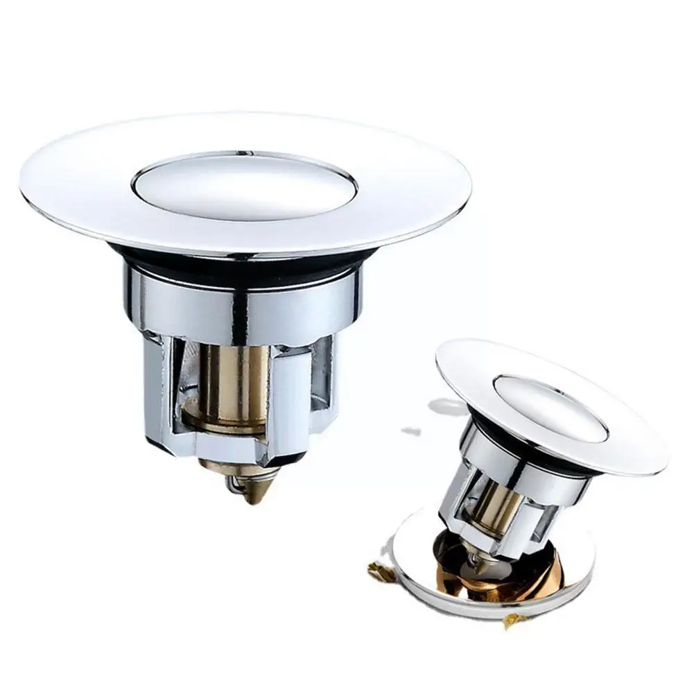 

Universal Basin up Drain Filter Metal Bounce Core Push-type Stopper Strainer Tool Bath Dropship Kitchen Deodorant