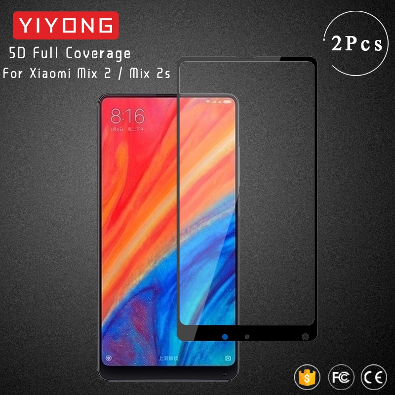 Стекло YIYONG 9D с полным покрытием для Xiaomi Mi Mix 2 S закаленное стекло Xiomi Mix2 s Mix3 Защита