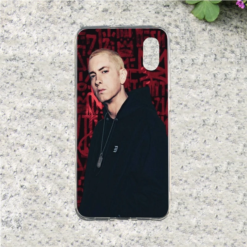 NO.I В стиле «хип-хоп», реперские кепки Эминем чехол для телефона для Xiaomi redmi 4A 4X4 pro 5 5A 6A 6X6 pro для redmi Note 2 3 4X5 5A 5 pro 6 из мягкой PU искусственной кожи в виде ракушки - Цвет: NO.I