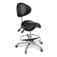 creative saddle chair lifted cosmetology haircut stool slidable tattooc swivel chair with footrest adjustable ergonomics seat