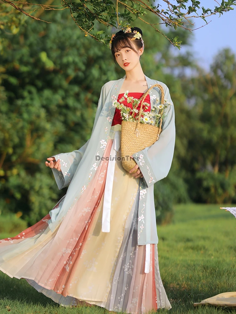 

2021 национальный костюм ханьфу древней китайской карнавальный костюм Древняя китайская hanfu одежда Леди китайский этап платье