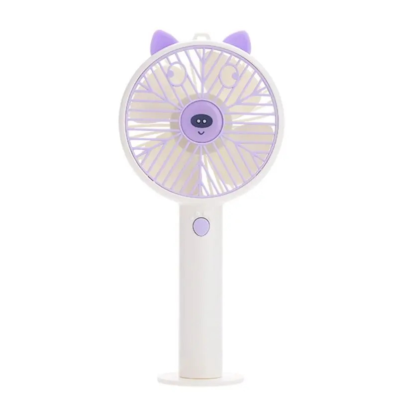 

Handheld Fan Portable Fan USB Rechargeable Battery Personal Desktop Fan for Office Room Outdoor Traveling Camping