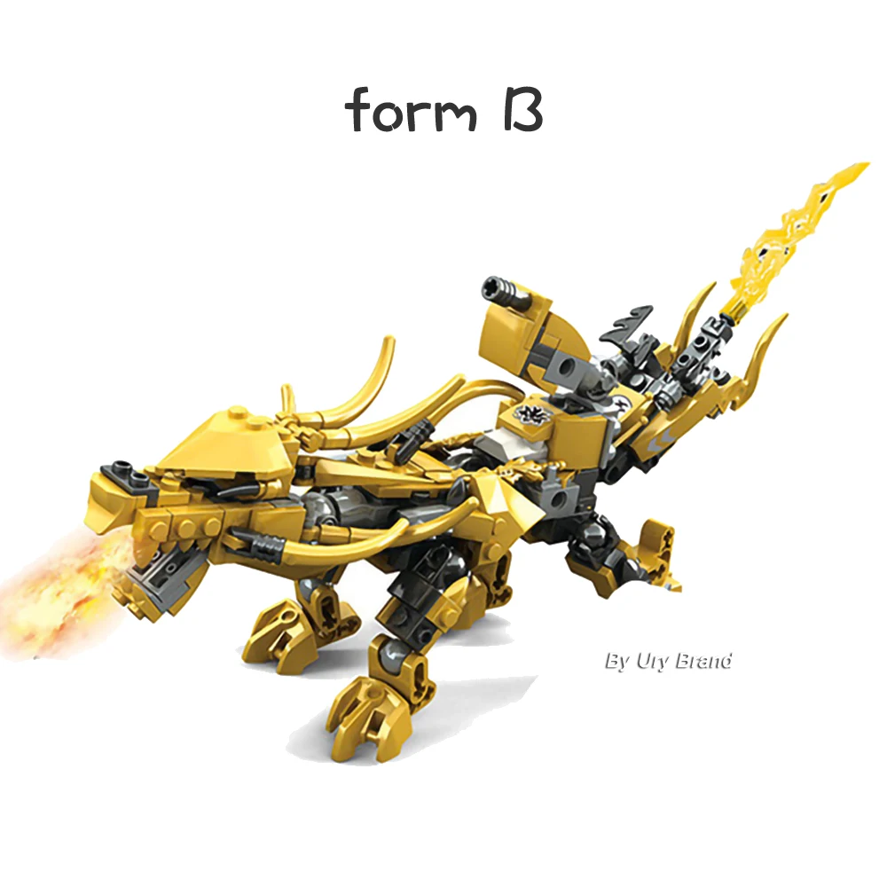 Традиционный Тренировочный Набор ниндзя кэндо золотой дракон красный зеленый