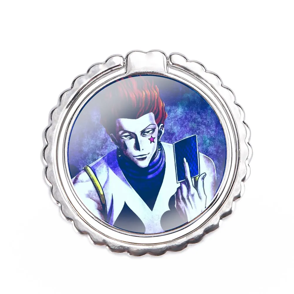 Hisoka Anime Hunter X hunter Mobile Phone Finger Ring Holder 360 Degree Metal Stand Fashion Design Creative Cartoon |