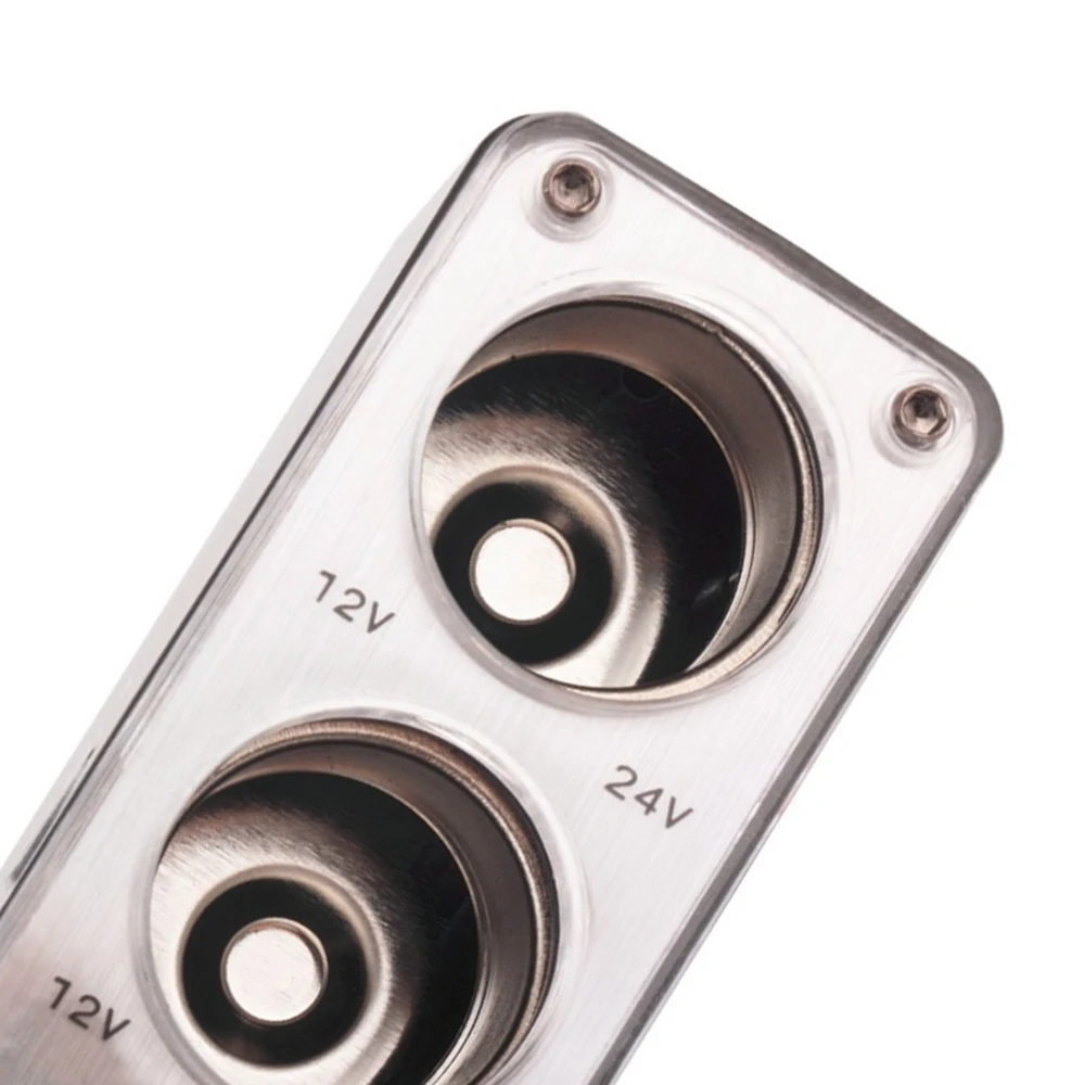 Новый 5 В/1A двойной порт USB 2 Way Авто прикуриватель гнездо распределитель для
