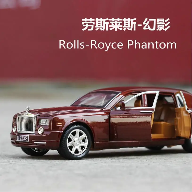 Модель автомобиля из сплава в масштабе 1:24 фантомный металл и игрушки