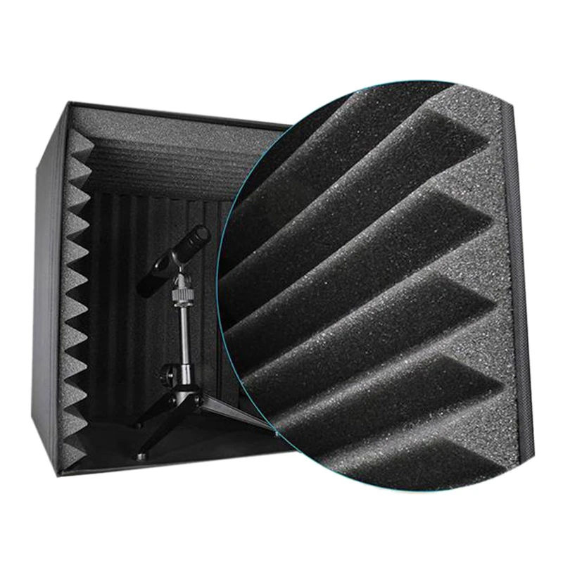 

6 Pcs Acoustic Panels Soundproofing Foam Acoustic Tiles Studio Foam Sound Wedges,30 x 40 x 5 cm